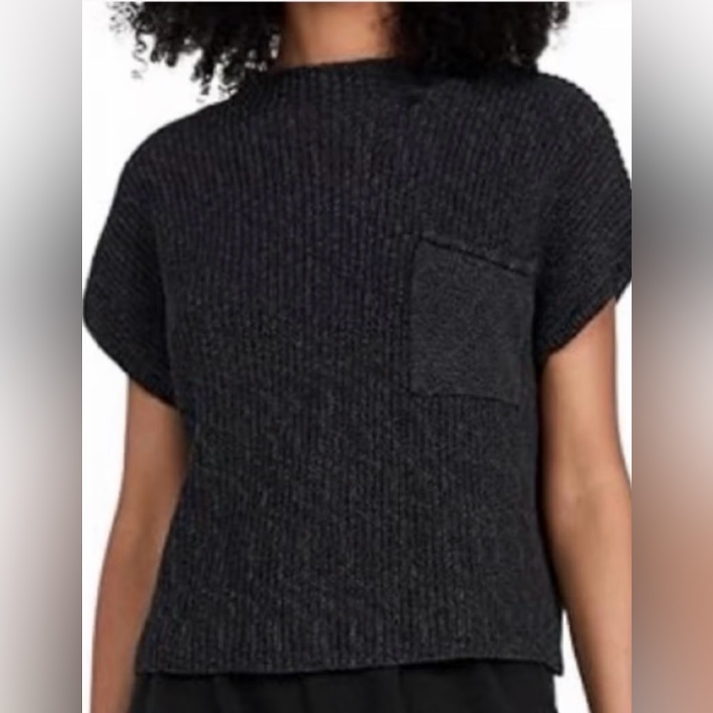 FREE PEOPLE Beach Freya Short Sleeve Knit Top Women’s Size Large